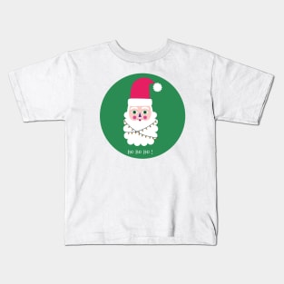 Hohoho santa claus merry Christmas Kids T-Shirt